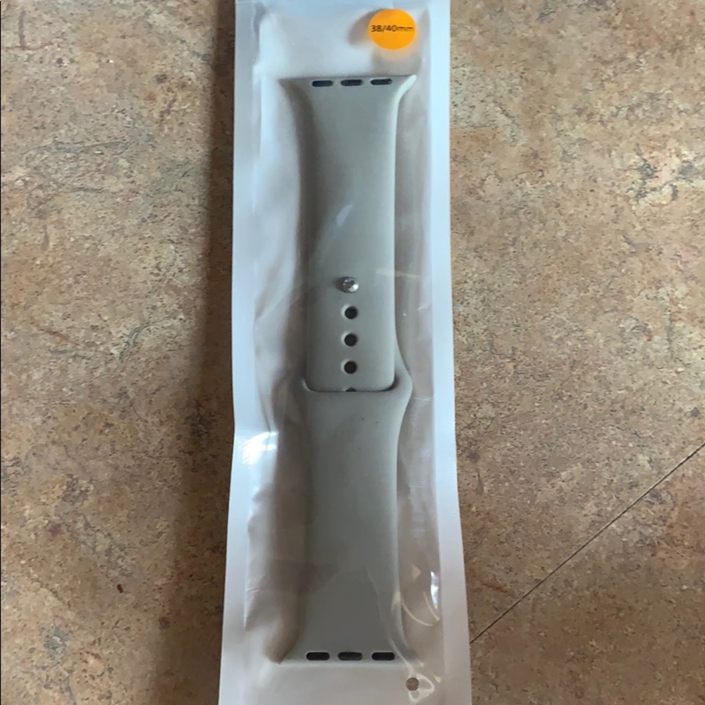 Apple watch band new grey 38/40mm M /L